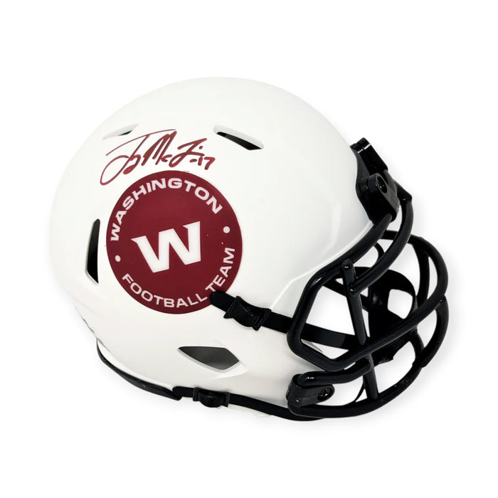 Terry McLaurin Washington Commanders Autographed Riddell Flash Mini Helmet Beckett