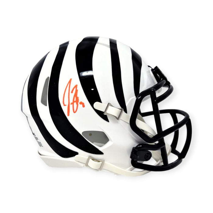 Joe Burrow Cincinnati Bengals Autographed Riddell Alternate Mini Helmet Fanatics