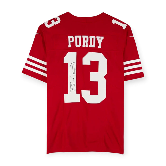 Brock Purdy San Francisco 49ers Autographed Scarlet Nike Limited Jersey Fanatics