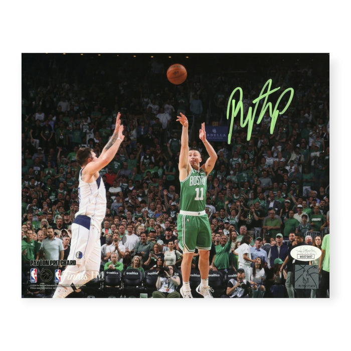 Payton Pritchard Boston Celtics NBA Finals Autographed 8x10 Photo JSA