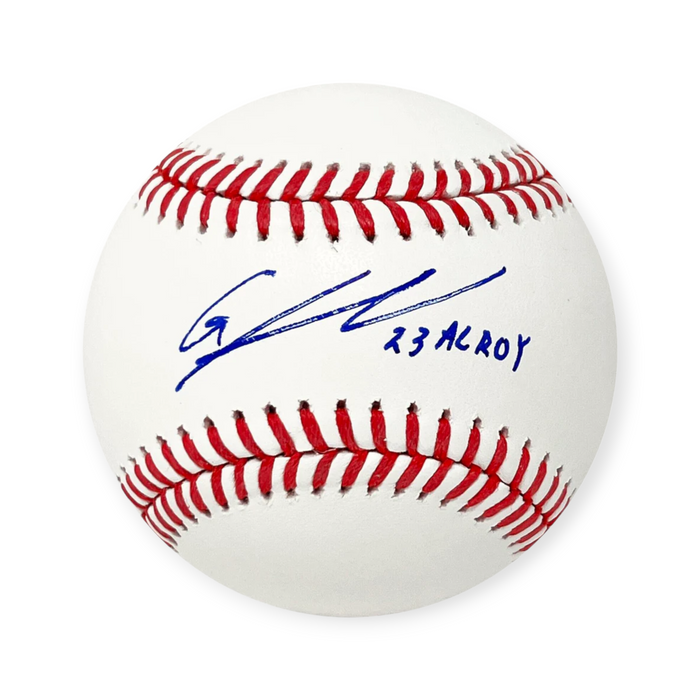 Gunnar Henderson Baltimore Orioles Autographed OMLB Baseball w/ Inscription Beckett