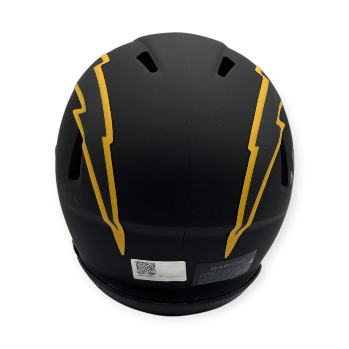 Rodney Harrison Los Angeles Chargers Autographed Eclipse Mini Helmet NEP