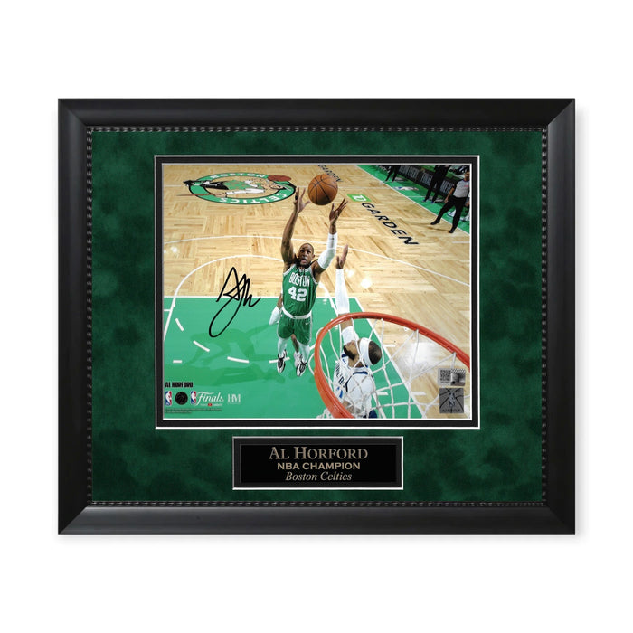 Al Horford Boston Celtics Autographed 8x10 Photo Framed to 11x14 NEP