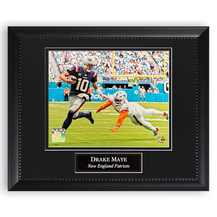 Drake Maye New England Patriots Unsigned Photo Framed to 11x14