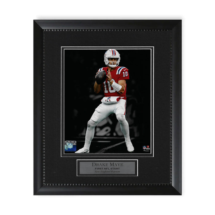 Drake Maye New England Patriots Unsigned Photo Framed to 11x14