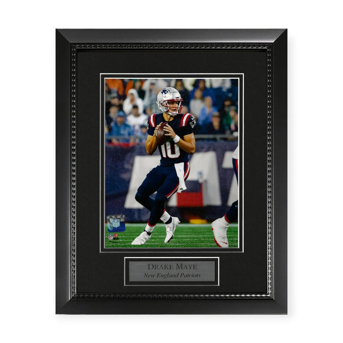 Drake Maye New England Patriots Unsigned Photo Framed to 11x14