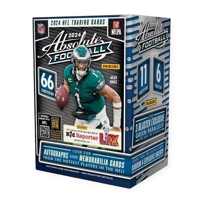 2024 Panini Absolute NFL Football Sealed Blaster Box - 66 Cards