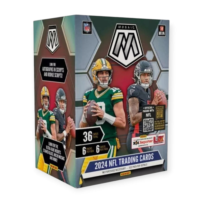 2024 Panini Mosaic NFL Football Sealed Blaster Box - 36 Cards