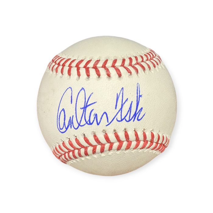 Carlton Fisk Boston Red Sox Autographed OMLB Baseball JSA