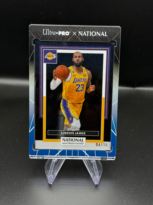 LeBron James Los Angeles Lakers 2026 Topps Chrome National NSCC Black /10