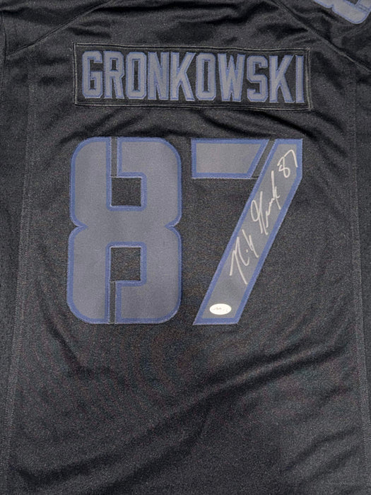Rob Gronkowski New England Patriots Autographed Nike Jersey JSA