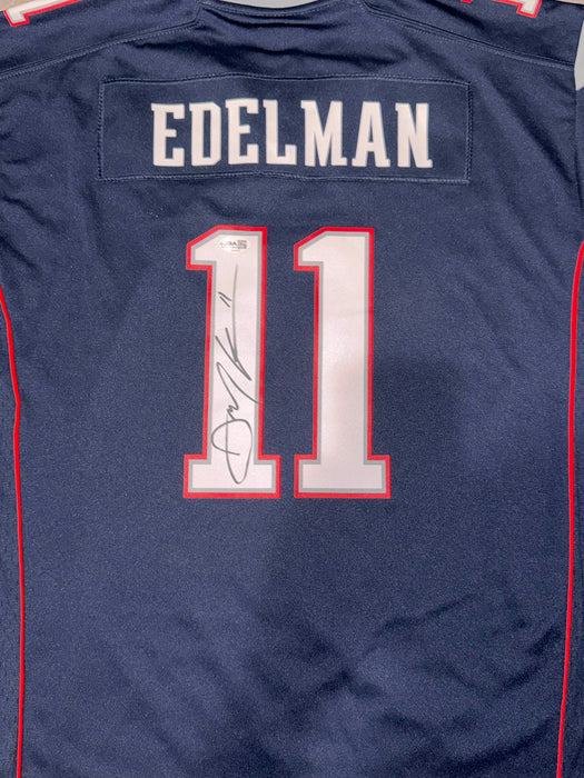 Julian Edelman New England Patriots Autographed Nike Jersey JSA