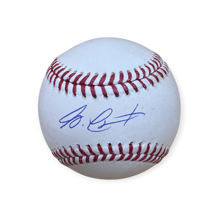 Garrett Crochet Boston Red Sox Autographed OMLB Baseball JSA