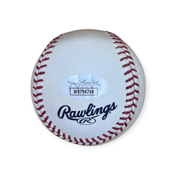 Garrett Crochet Boston Red Sox Autographed OMLB Baseball JSA