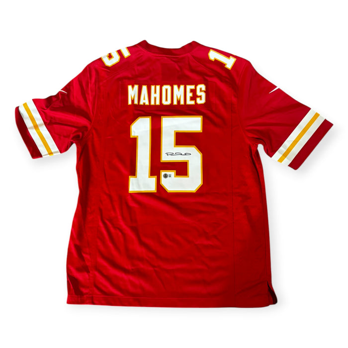 Patrick Mahomes Kansas City Chiefs Autographed Jersey Beckett