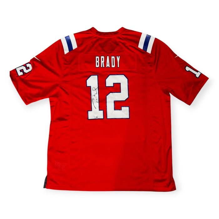 Tom Brady New England Patriots Autographed Throwback Jersey Fanatics