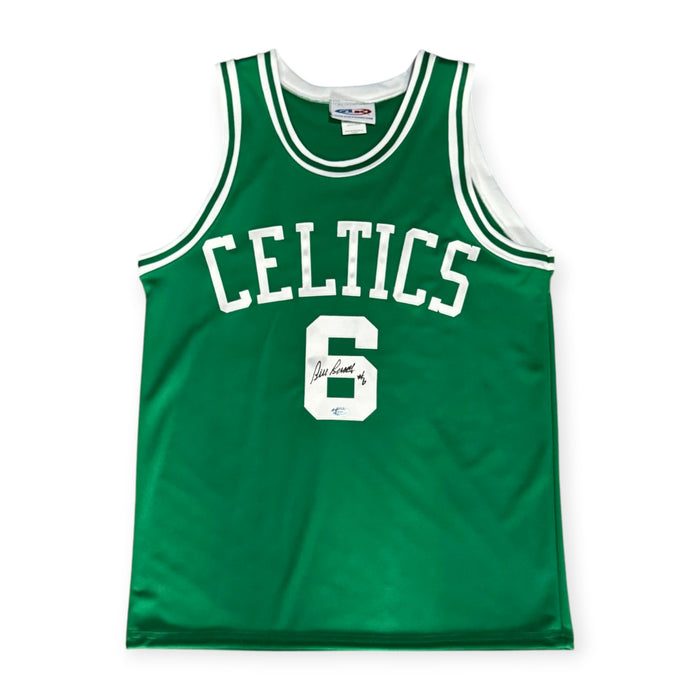 Bill Russell Boston Celtics Autographed Jersey Hollywood Collectibles