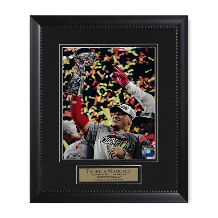 Patrick Mahomes Unsigned Photograph Framed to 11x14