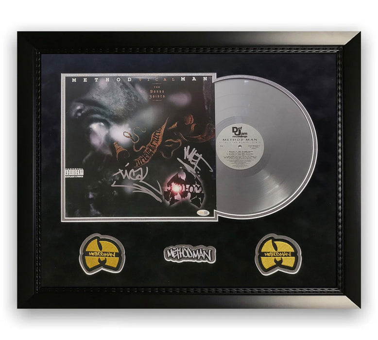 Method Man Autographed Tical Vinyl Cover w/ "Tical" Inscription Framed To 16x20 JSA
