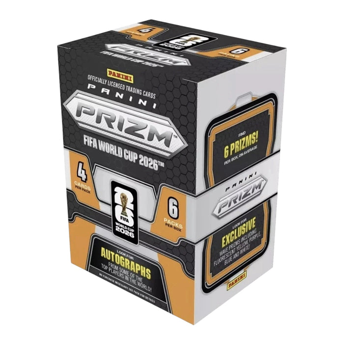 2026 Panini Prizm FIFA World Cup Soccer Sealed Blaster Box Case (20 Boxes) - Presale!