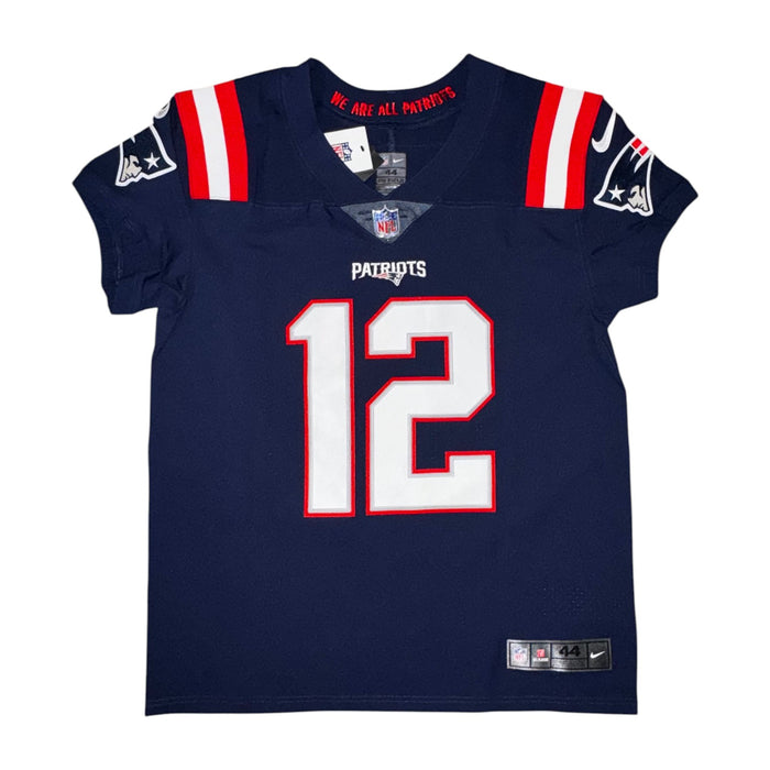 Tom Brady New England Patriots Autographed Color Rush Elite Jersey Fanatics