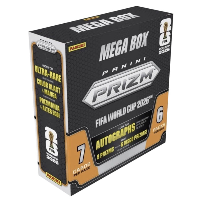 2026 Panini Prizm World Cup Soccer Sealed 20 Box Mega Case - Ships Next Week