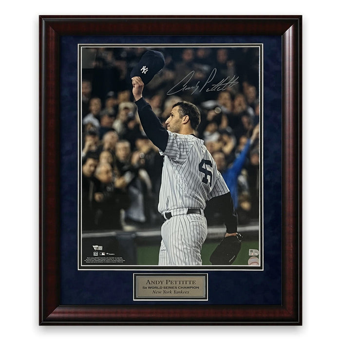 Andy Pettittie New York Yankees Autographed 16x20 Photo Framed to 23x27 Fanatics