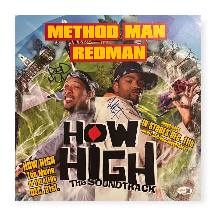 Method Man & Redman Autographed 12x12 "How High" Promo Photo JSA