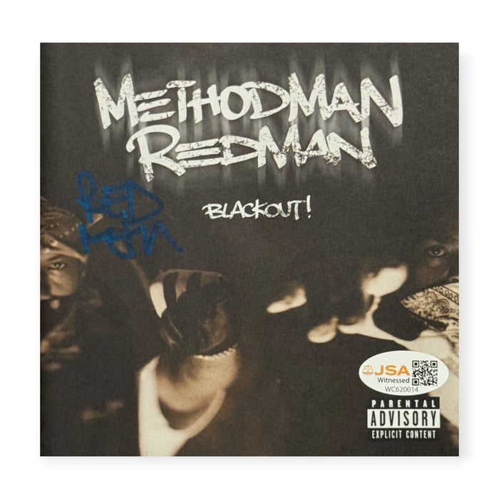 Redman Autographed "Blackout!" CD Cover JSA