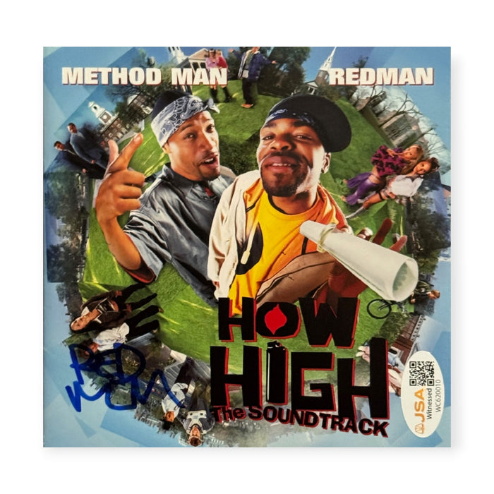 Redman Autographed "How High" CD Cover JSA