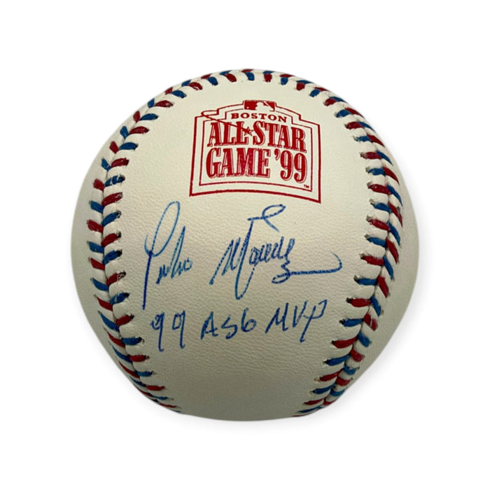 Pedro Martinez Boston Red Sox Autographed Official 1999 All Star Game Baseball w/ 99 ASG MVP Inscription JSA