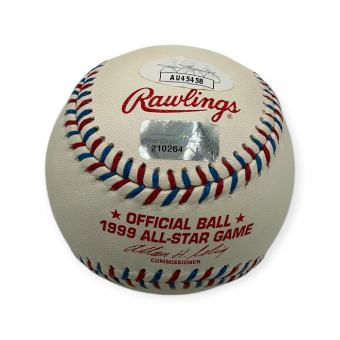 Pedro Martinez Boston Red Sox Autographed Official 1999 All Star Game Baseball w/ 99 ASG MVP Inscription JSA