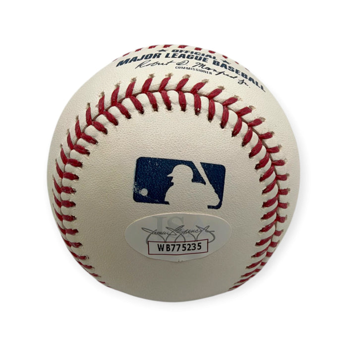 Pedro Martinez Boston Red Sox Autographed OMLB Baseball w/ HOF 15 Inscription JSA