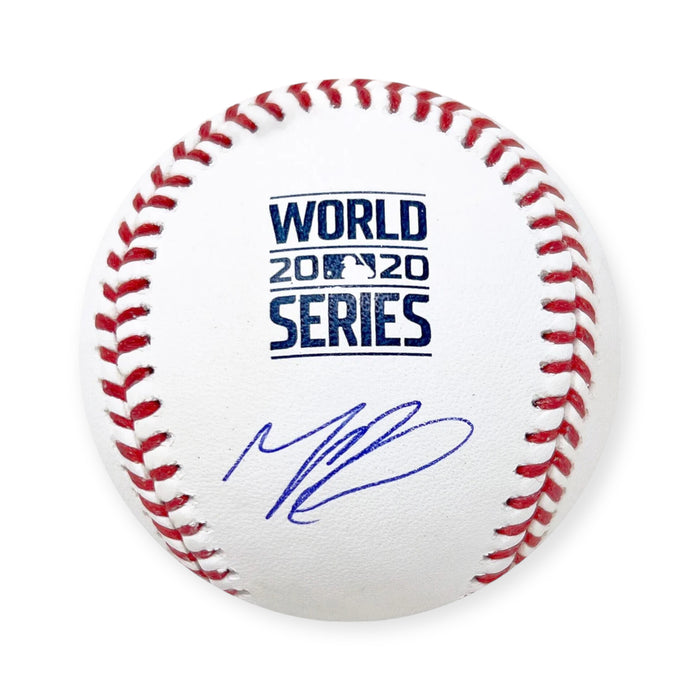 Mookie Betts Los Angeles Dodgers Autographed Official 2020 World Series Baseball BAS