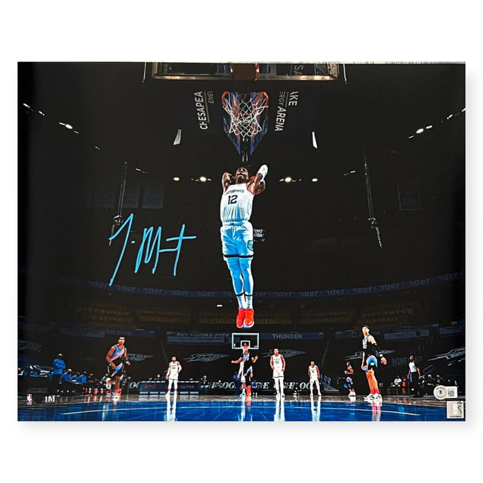 Ja Morant Memphis Grizzlies Autographed 16x20 Photograph BAS