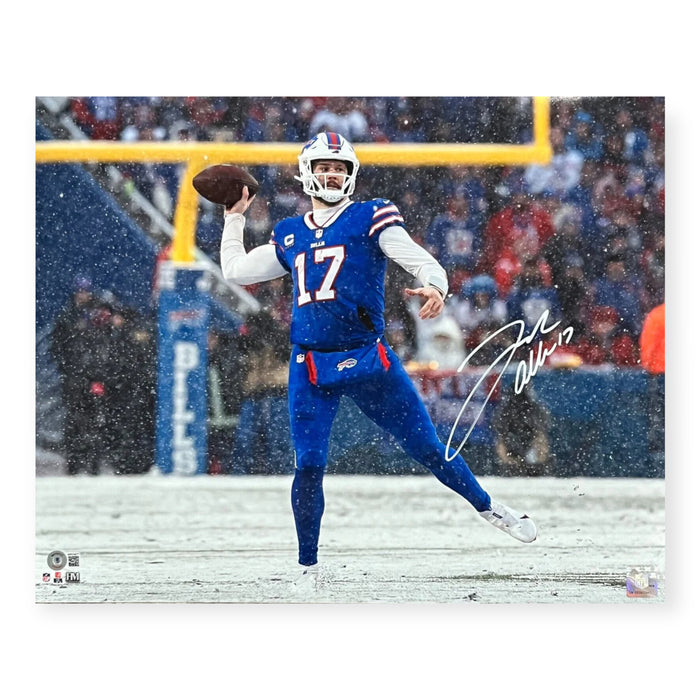 Josh Allen Buffalo Bills Autographed 16x20 Photo BAS