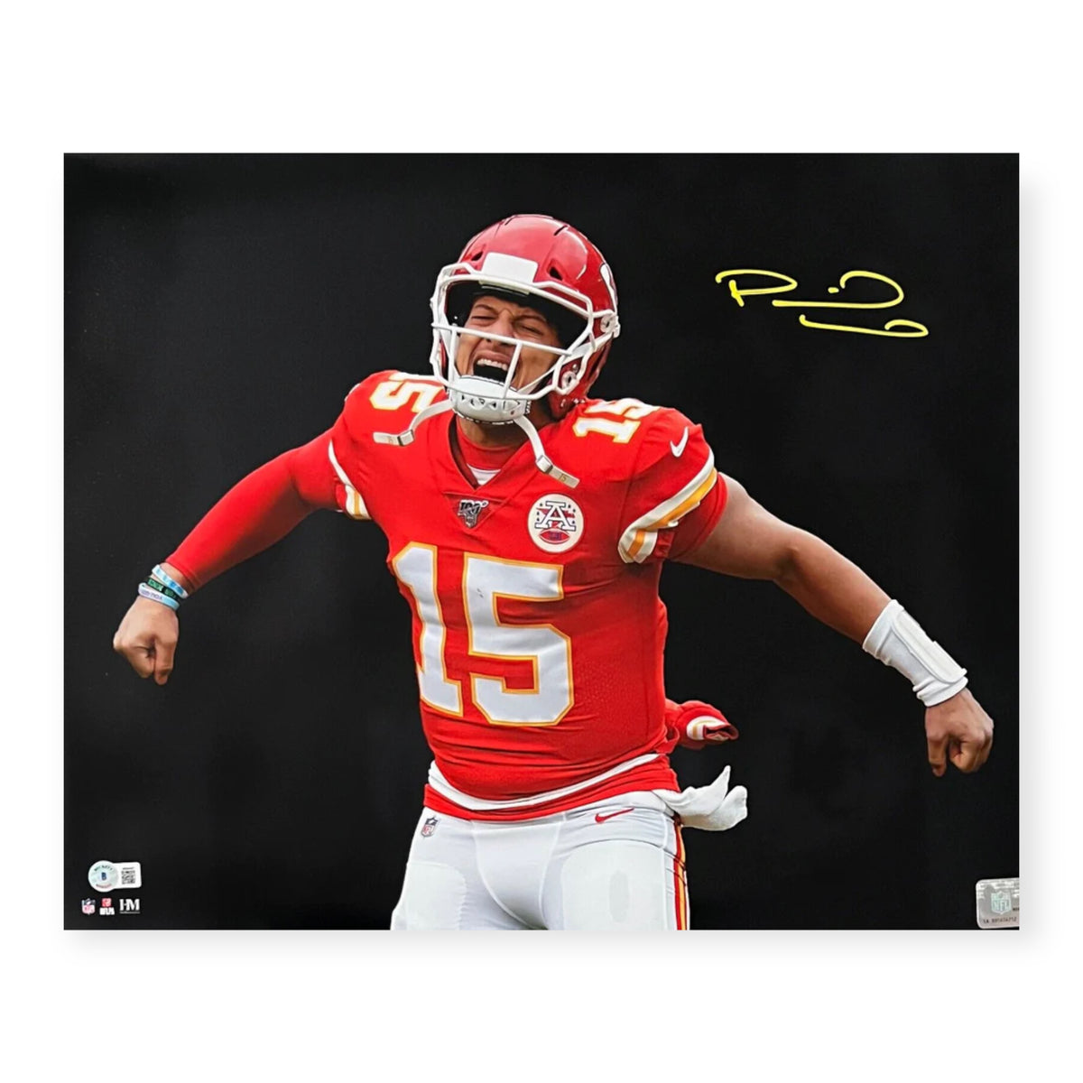 Patrick Mahomes Kansas City Chiefs Autographed 16x20 Photo BAS — ASG ...