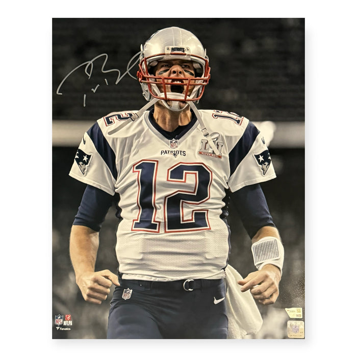 Tom Brady New England Patriots Autographed 16x20 Photo Fanatics