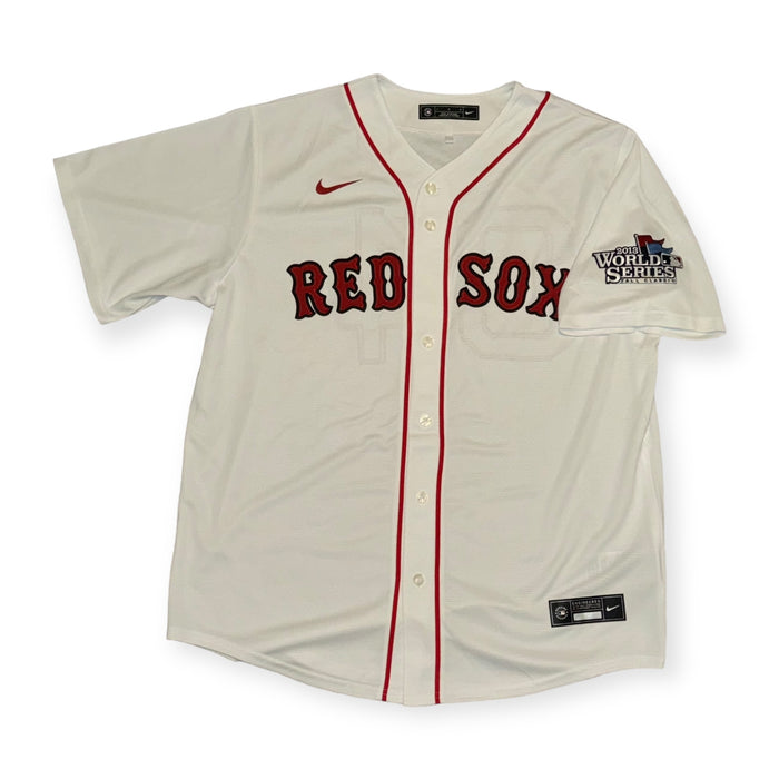 David Ortiz Boston Red Sox Autographed Authentic Jersey w/ This Is Our F'in City Inscription JSA