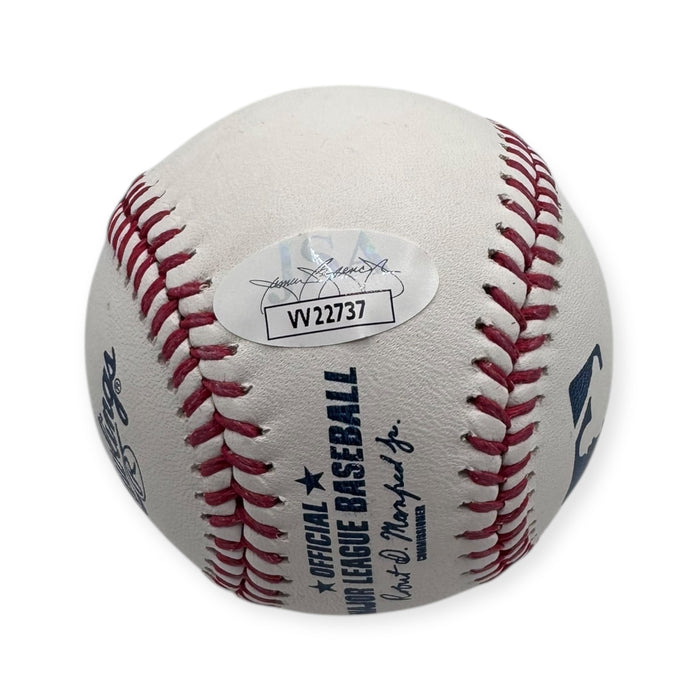 Carl Yastrzemski Boston Red Sox Autographed Baseball w/ TC 67 Inscription JSA