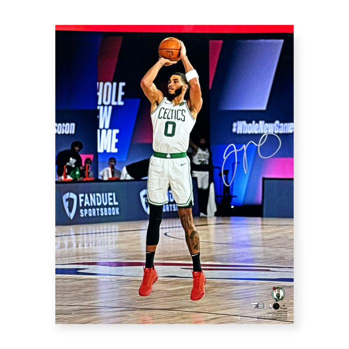 Jayson Tatum Boston Celtics Autographed 16x20 Photo Fanatics