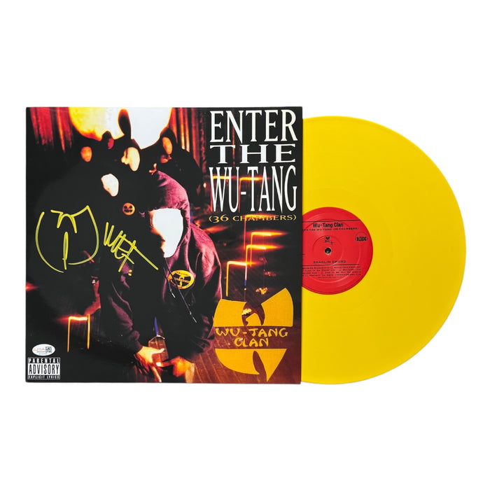 Method Man Autographed Enter the Wu-Tang (36 Chambers) Vinyl "W" Inscription JSA