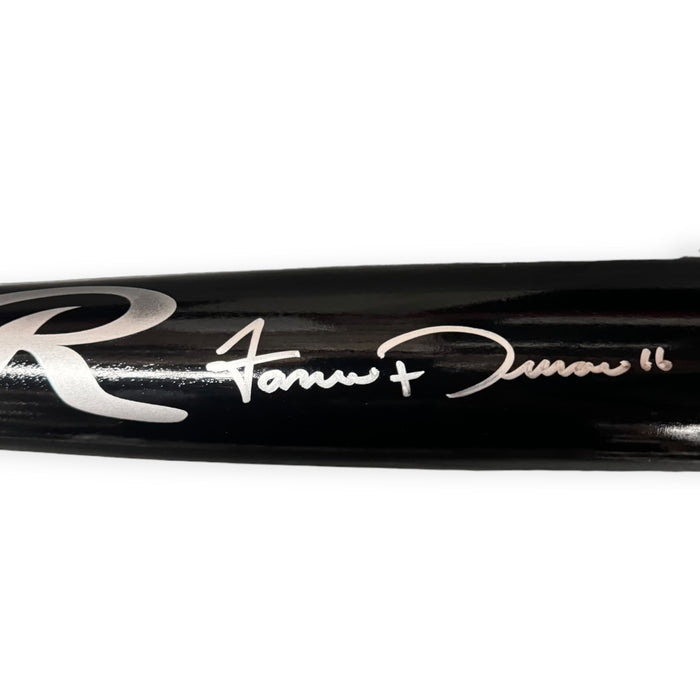 Jarren Duran Boston Red Sox Autographed Black Rawlings Bat JSA