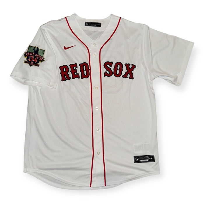 David Ortiz Boston Red Sox Autographed Authentic Jersey w/ HOF 22 Inscription JSA