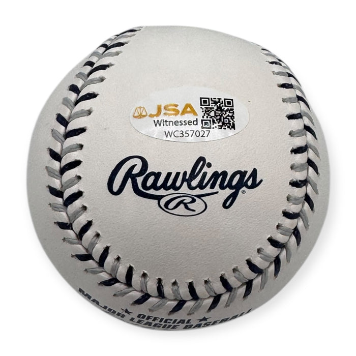 Method Man Autographed New York Yankees Rawlings Official MLB Baseball JSA