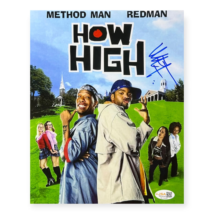 Method Man Autographed 8x10 "How High" Photo JSA