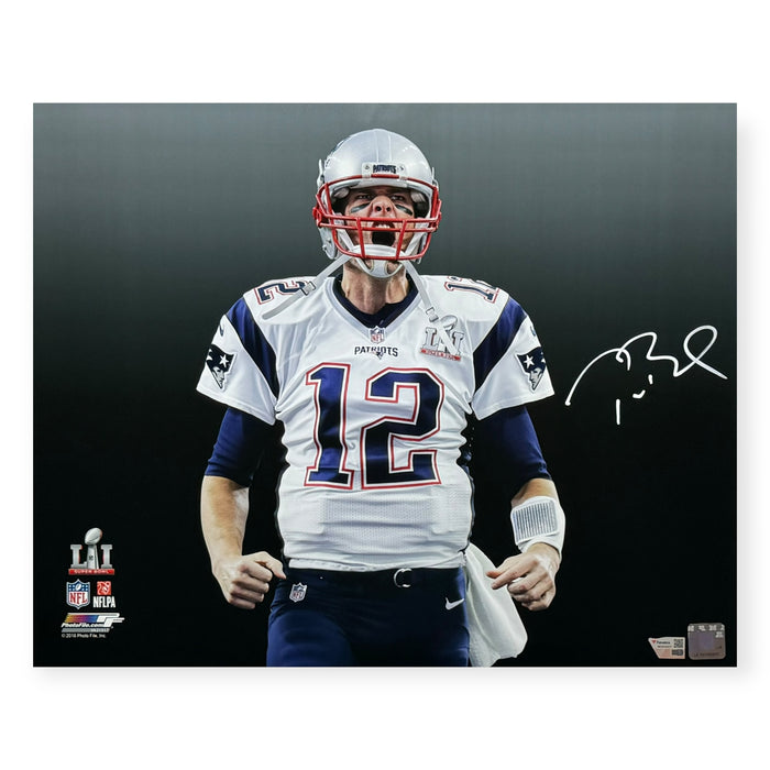 Tom Brady New England Patriots Autographed 16x20 Photo Fanatics