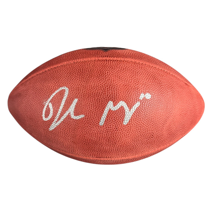 Drake Maye New England Patriots Autographed Official NFL Duke Football Fanatics