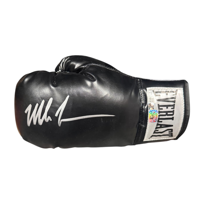 Mike Tyson Autographed Black Boxing Glove Fiterman