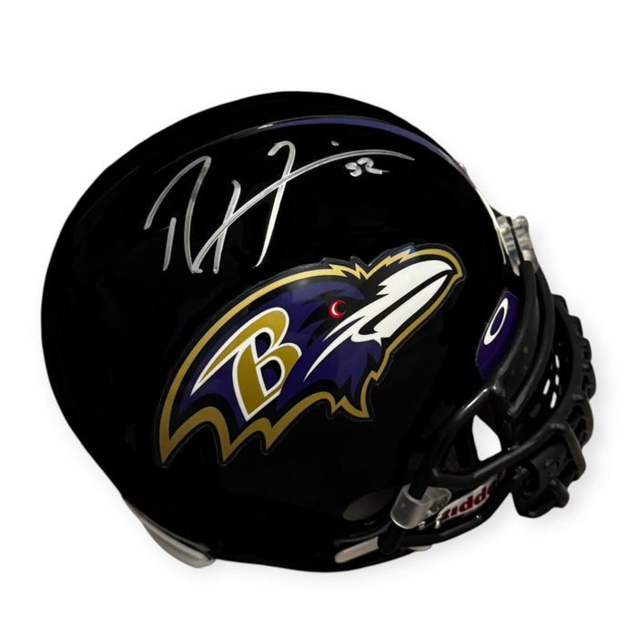 Ray Lewis Baltimore Ravens Autographed Authentic Helmet w/ "Cage" Facemask Radtke